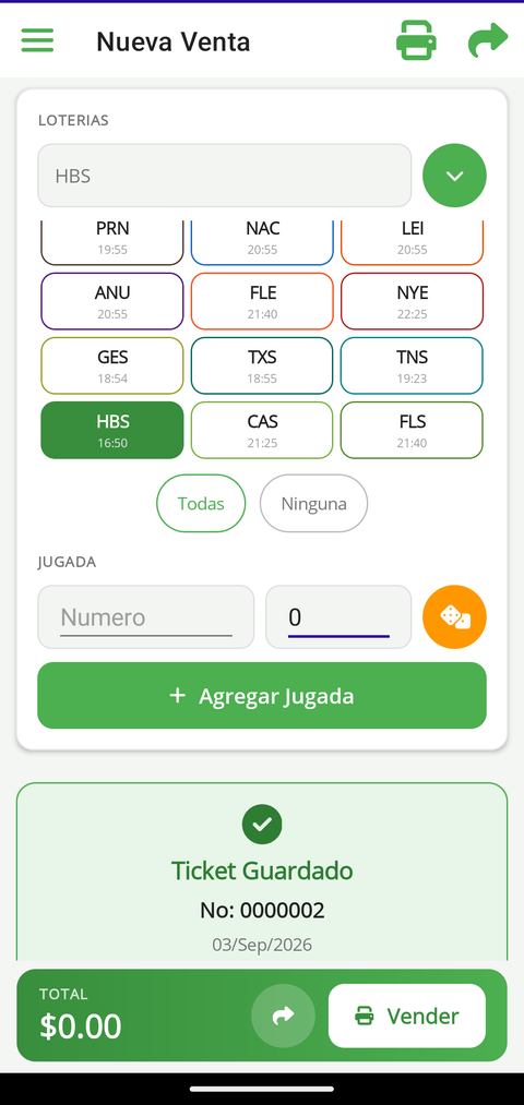 Konfimasyon tikè anrejistre ak nimewo li